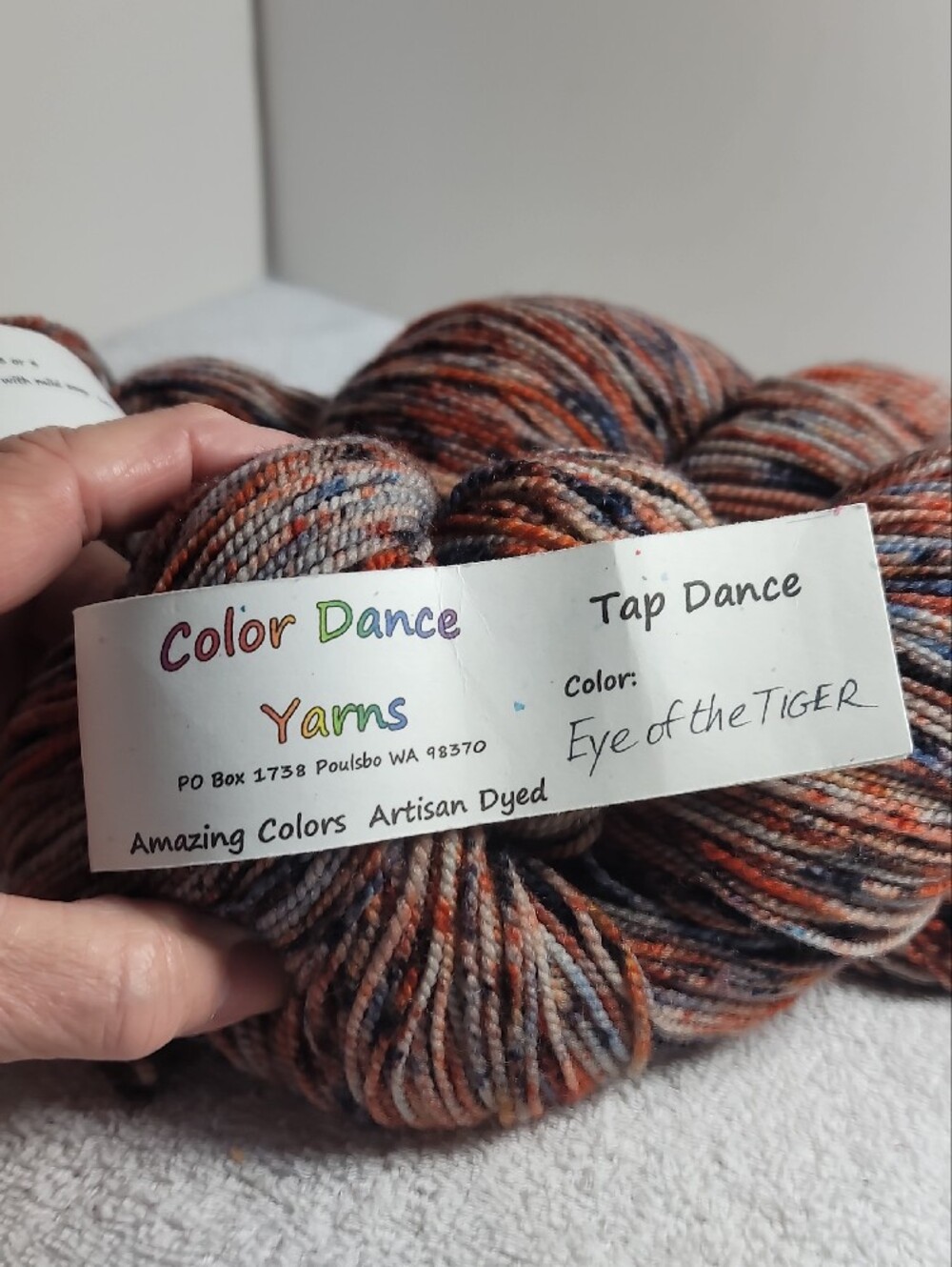 Color Dance Yarns Tap Dance Multi-Color - 2 Skeins - NWT - Picture 2 of 5